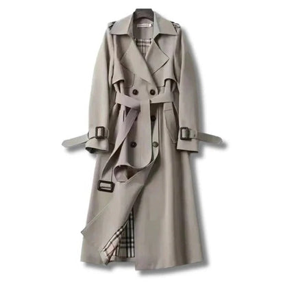 Kira Women's Trench Coat - back view