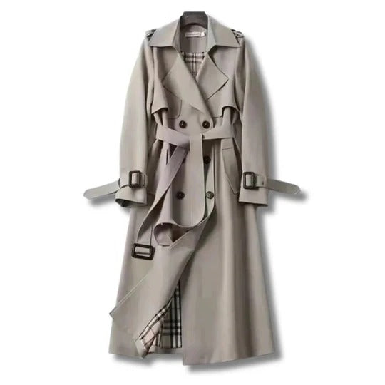Kira Women's Trench Coat - back view