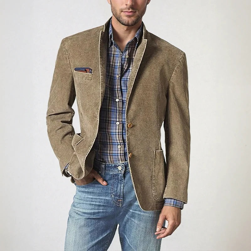 Bruno Men's Blazer - front view