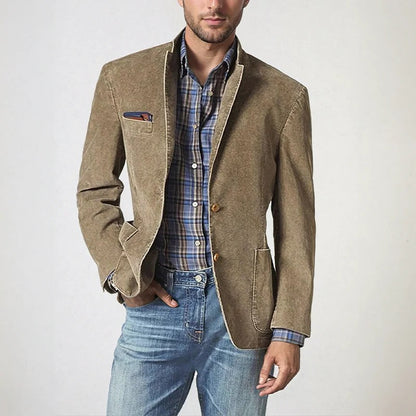 Bruno Men's Blazer - front view