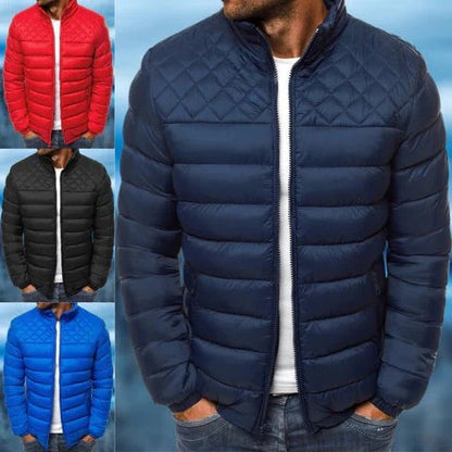 Nico Men's Quilted Jacket - close-up detail