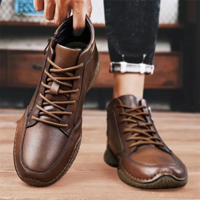 Arlo Men's Ankle Boots - back view