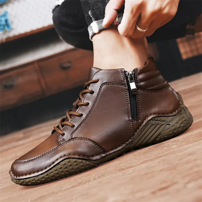 Arlo Men's Ankle Boots - full-length view