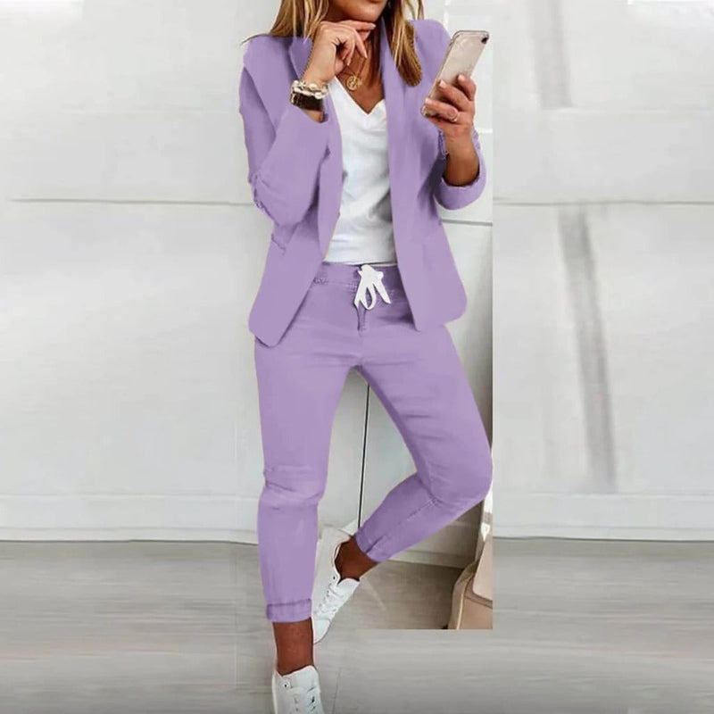 Freya Women's Blazer - styled view