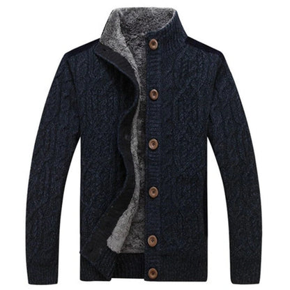 Jasper Men's Cardigan - styled view
