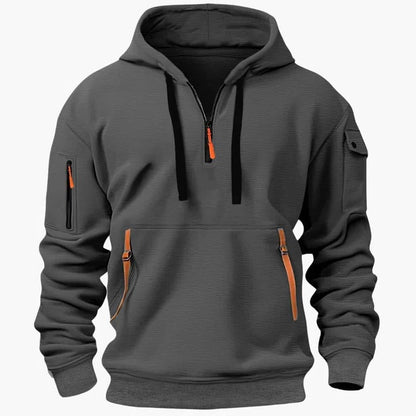 Rufus Men's Hoodie - flat lay
