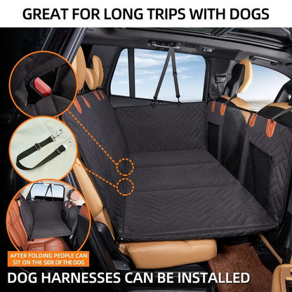 Ash Car Seat Extender - fabric and finish detail