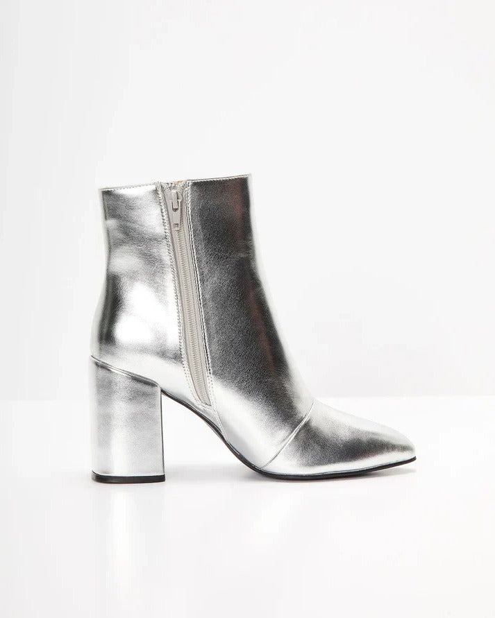 Hattie Women's Ankle Boots - fabric and finish detail