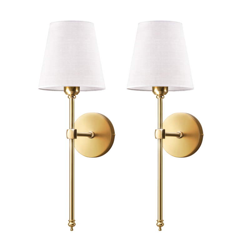 Fable LED Wall Sconce | Black, Gold