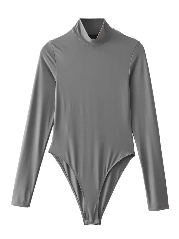 Nell Women's Bodysuit - fabric and finish detail