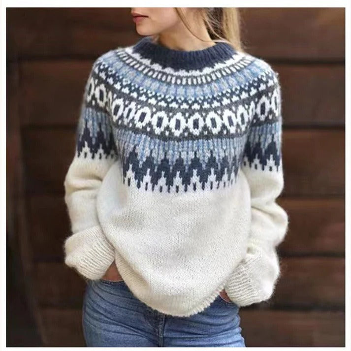 Fleur Women's Sweater - front view
