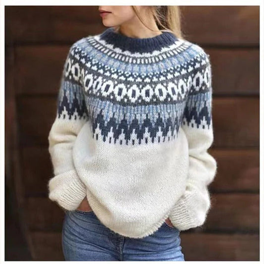 Fleur Women's Sweater - front view