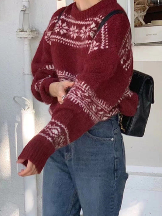 Ava Women's Sweater - styled view