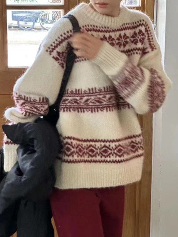 Ava Women's Sweater - fabric and finish detail
