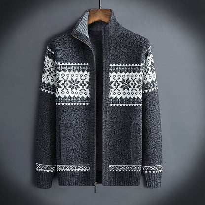 Orson Men's Coat - fabric and finish detail