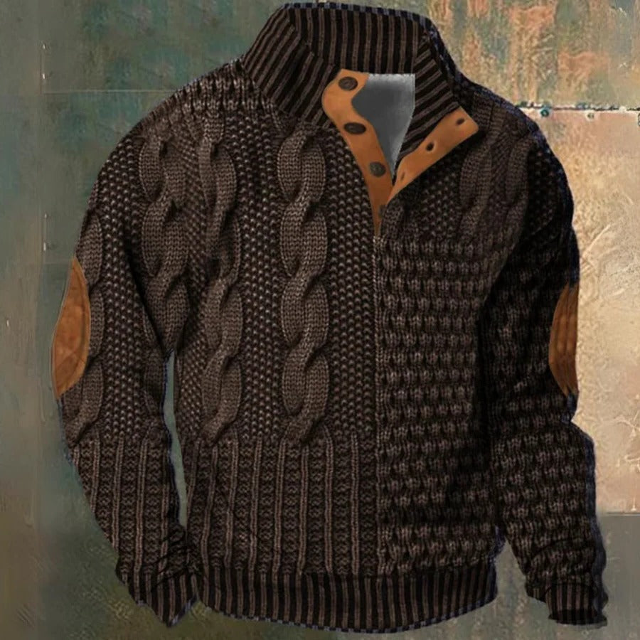 Ellis Men's Sweater - back view
