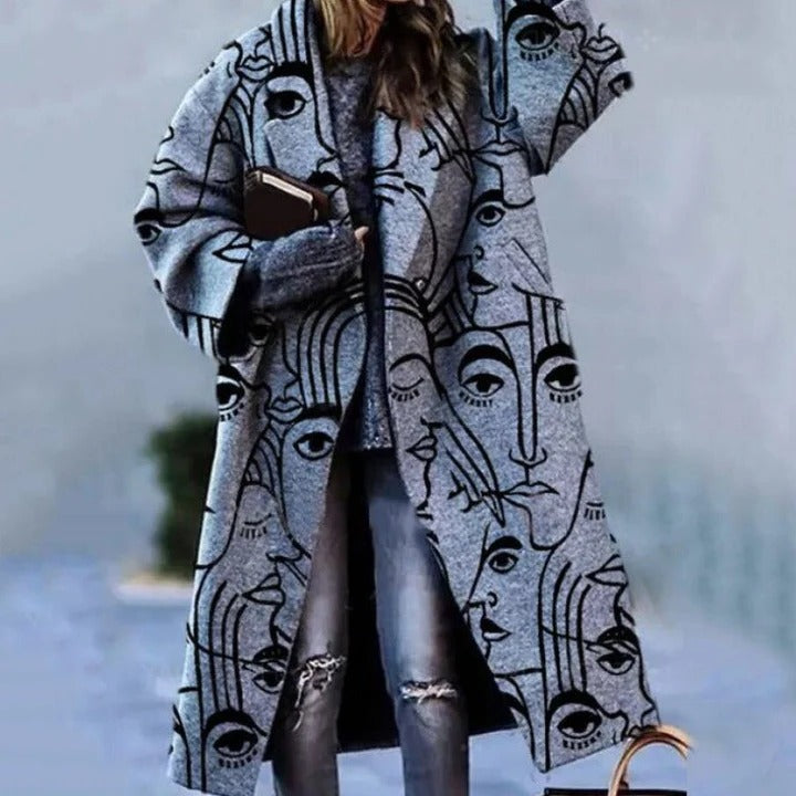 Giselle Women's Trench Coat - flat lay