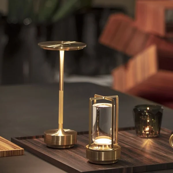 Ember LED Table Lamp - shown in use