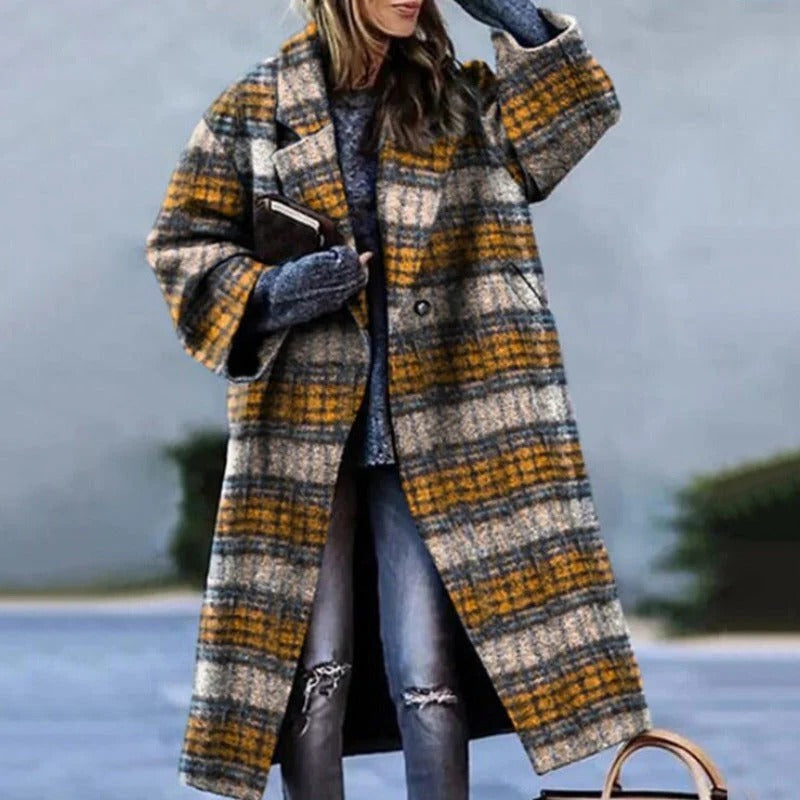 Giselle Women's Trench Coat - back view