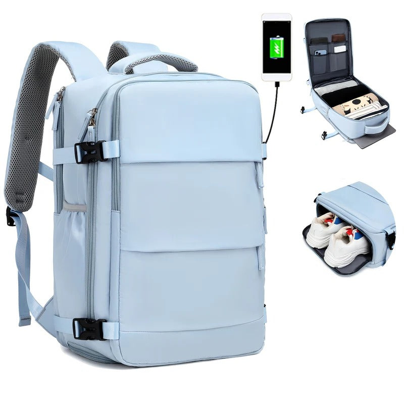 Mira Women's Backpack - flat lay