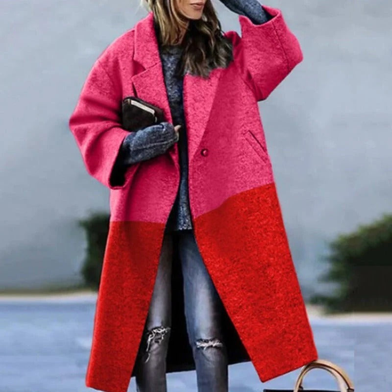 Giselle Women's Trench Coat - fabric and finish detail