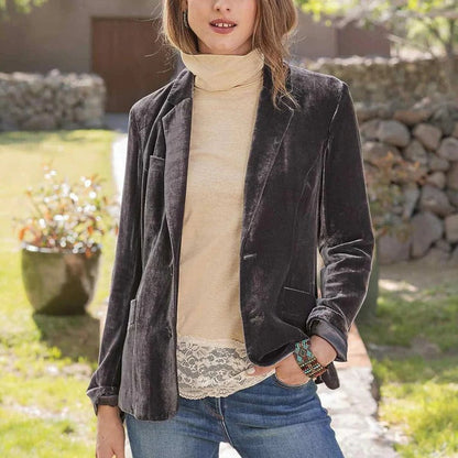 Rhea Women's Blazer - back view