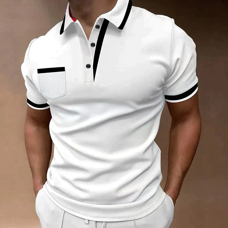 Jude Men's Shirt | White, Grey
