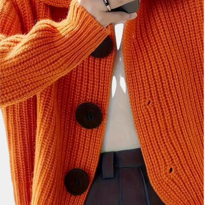 Rowan Women's Cardigan - fabric and finish detail