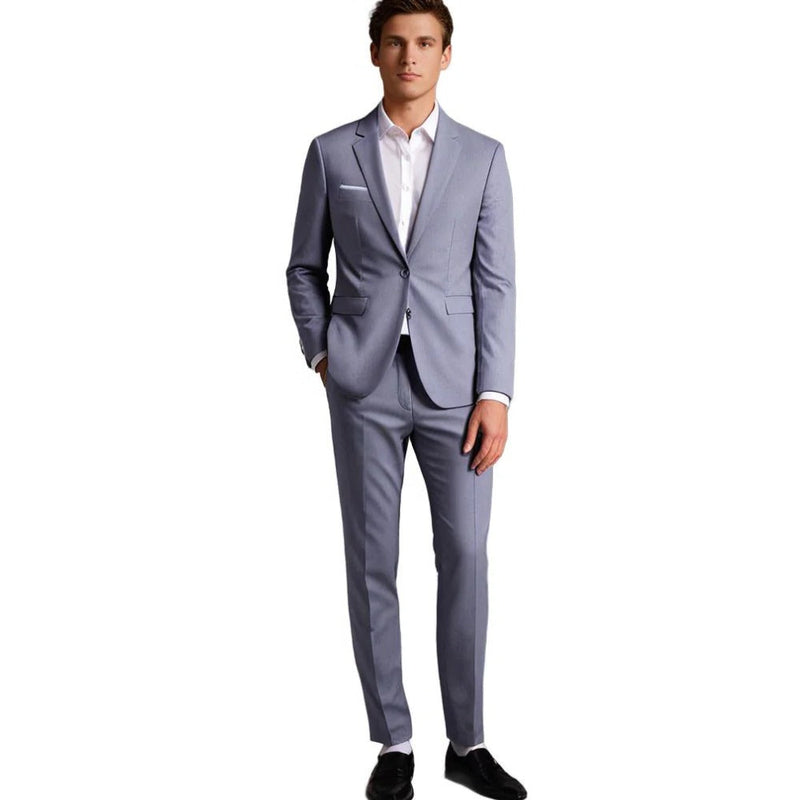 Nolan Men's Trousers - fabric and finish detail