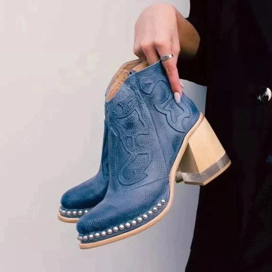 Wren Women's Ankle Boots - styled view