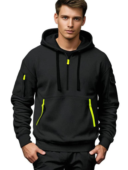 Isaac Men's Hoodie - full-length view