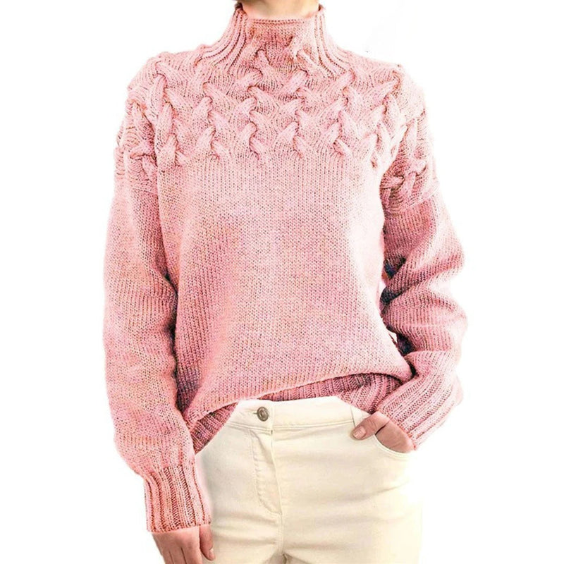 Anaïs Women's Sweater - fabric and finish detail