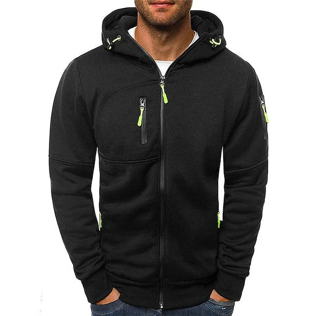 Hector Men's Hoodie - fabric and finish detail