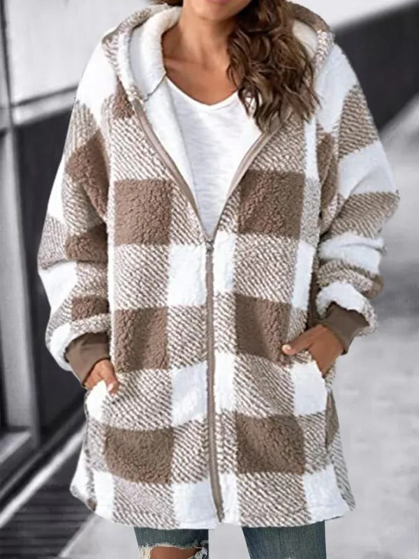 Jolie Women's Oversized Coat - back view