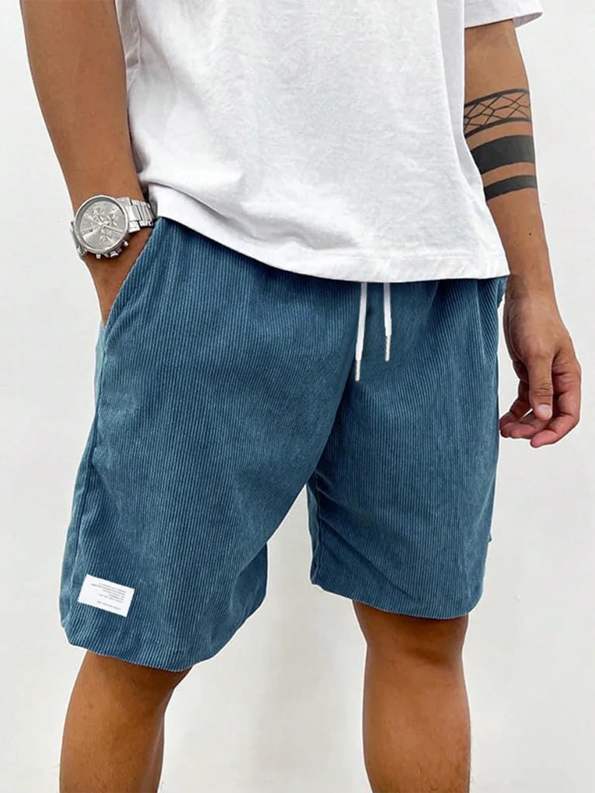 Reuben Men's Shorts - close-up detail