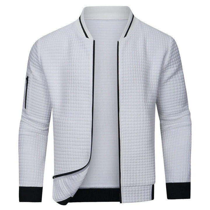 Rufus Men's Vest - fabric and finish detail