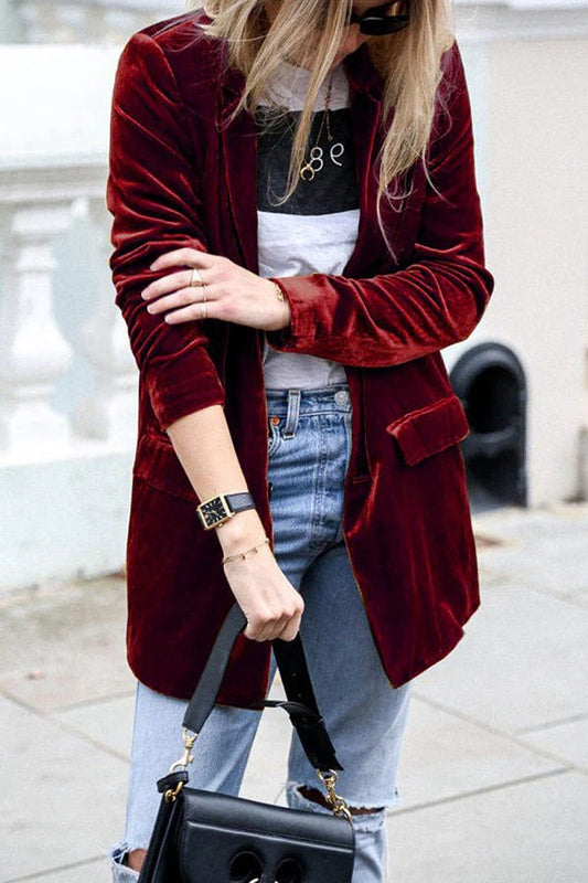 Winona Women's Blazer - styled view
