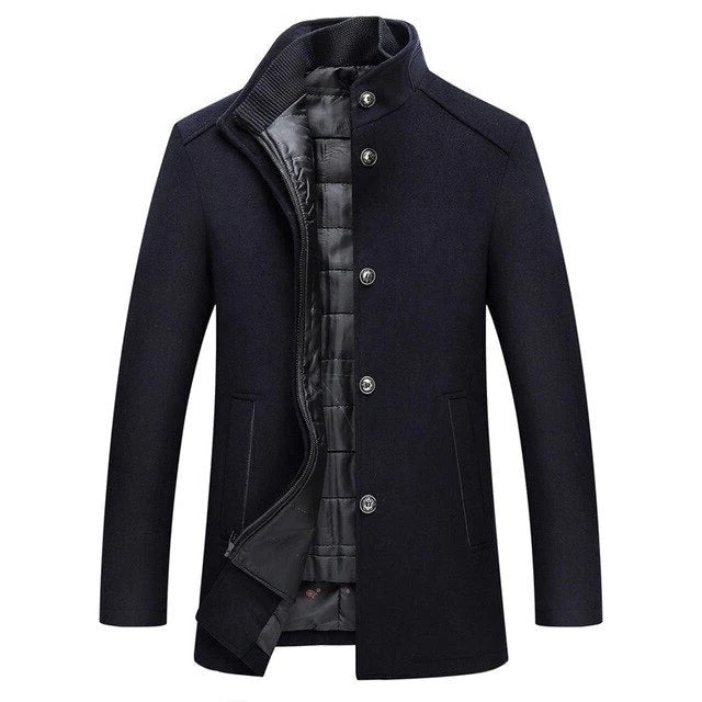 Jolie Women's Coat - fabric and finish detail