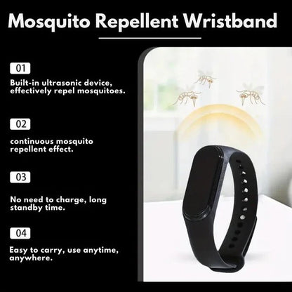 Quarry Portable Repellent Wristband - flat lay