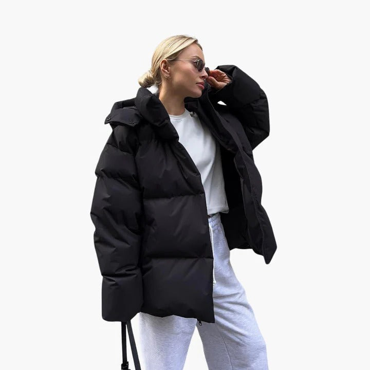 Quinn Women's Puffer Jacket - front view