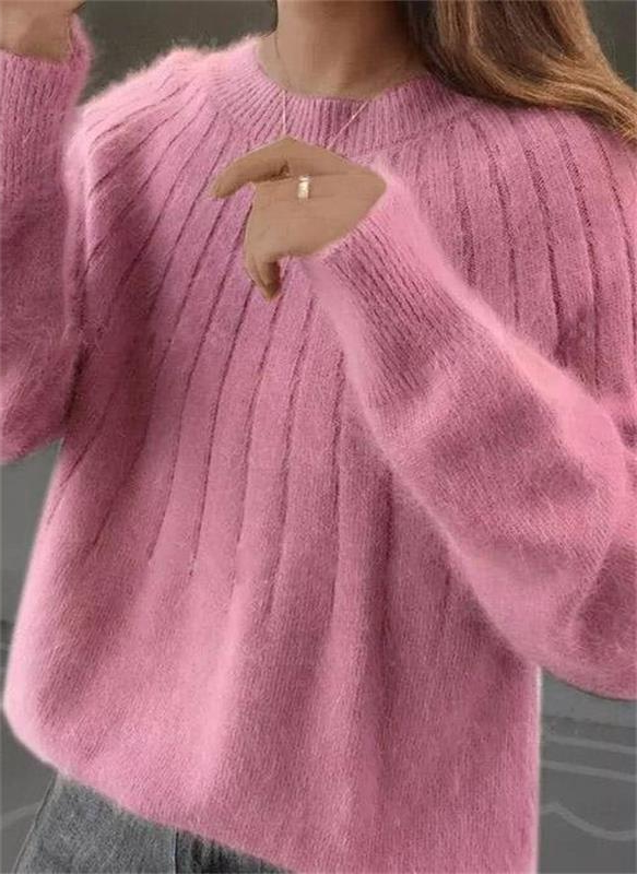 Ottilie Women's Sweater - fabric and finish detail
