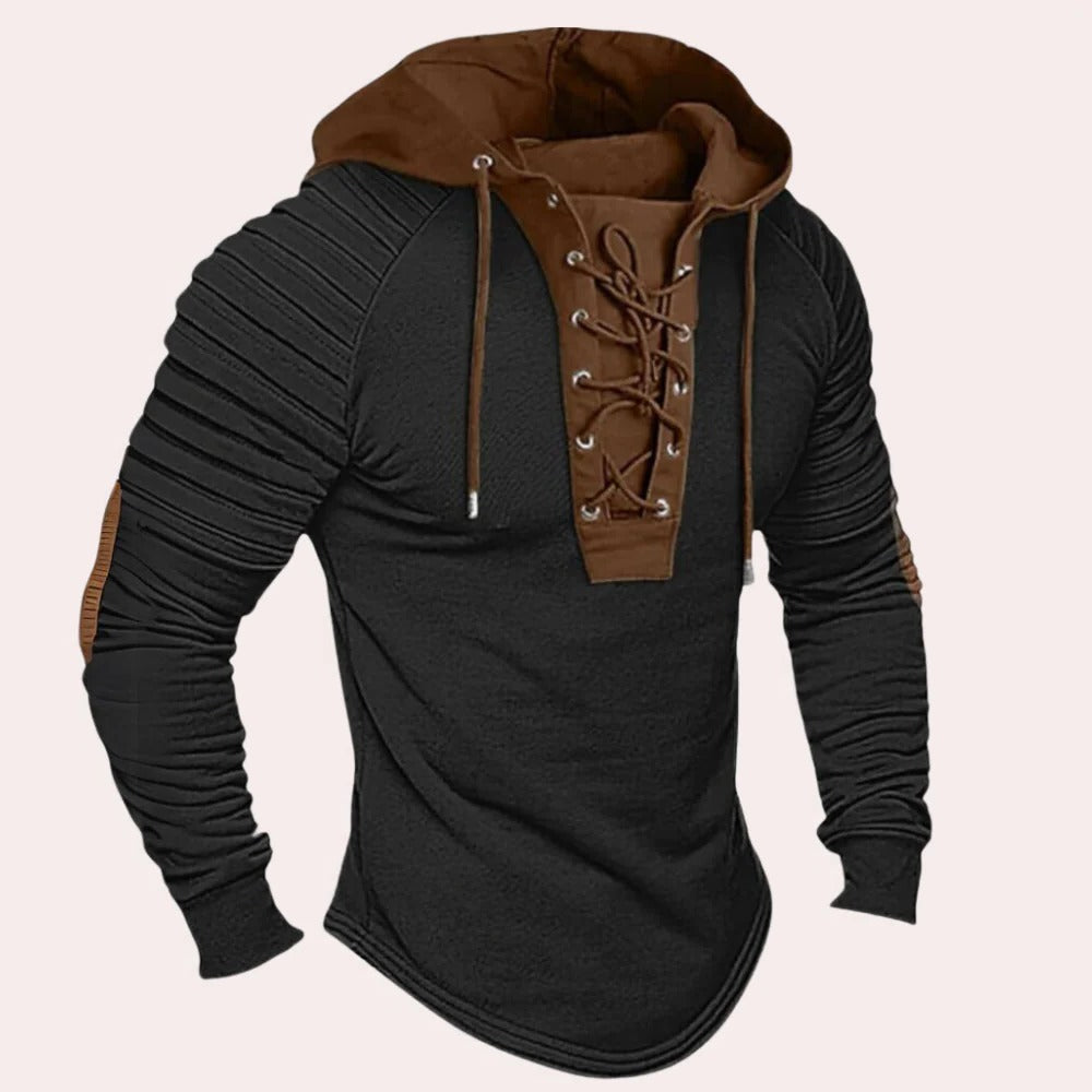 Soren Men's Sweatshirt - fabric and finish detail