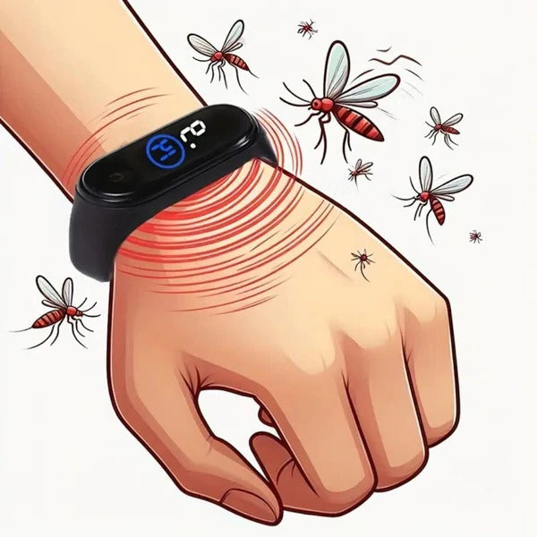 Quarry Portable Repellent Wristband | Late-Summer Heat