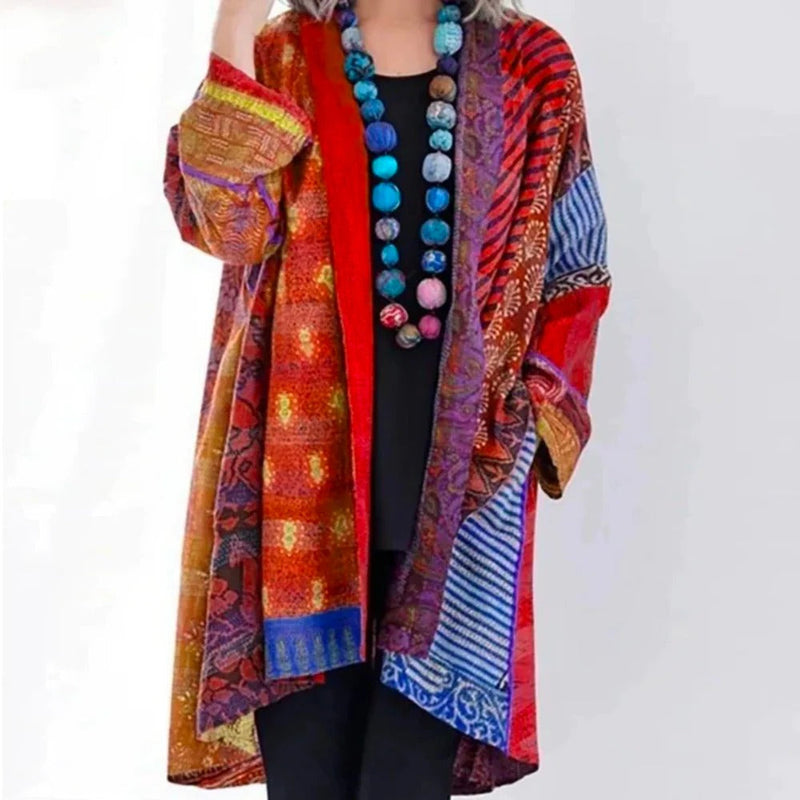 Ava Women's Cardigan - fabric and finish detail