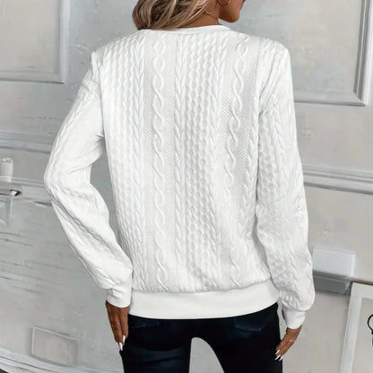 June Women's Sweater - close-up detail