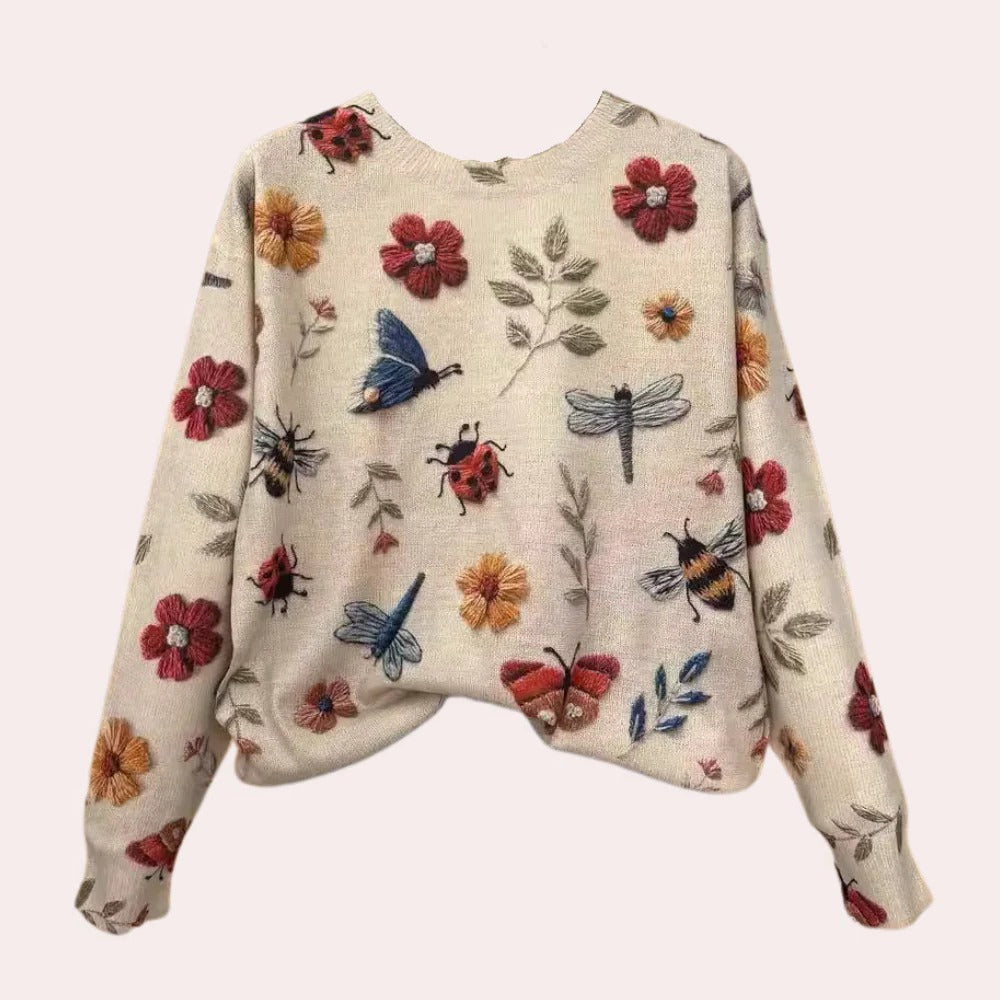 Opal Women's Sweater - back view