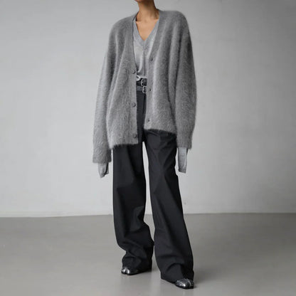 Nell Women's Sweater - fabric and finish detail