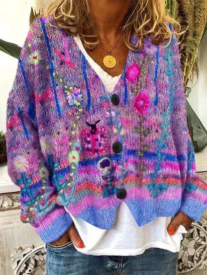 Genevieve Women's Cardigan - styled view