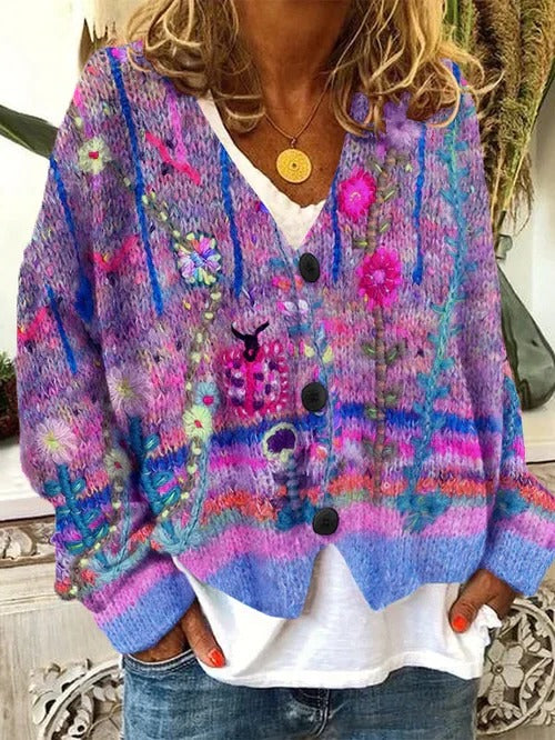 Genevieve Women's Cardigan - styled view