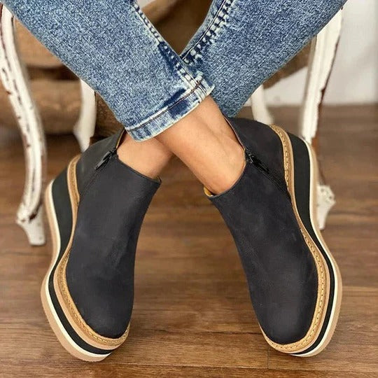 Noor Women's Ankle Boots - styled view